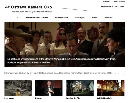 International press for film festival